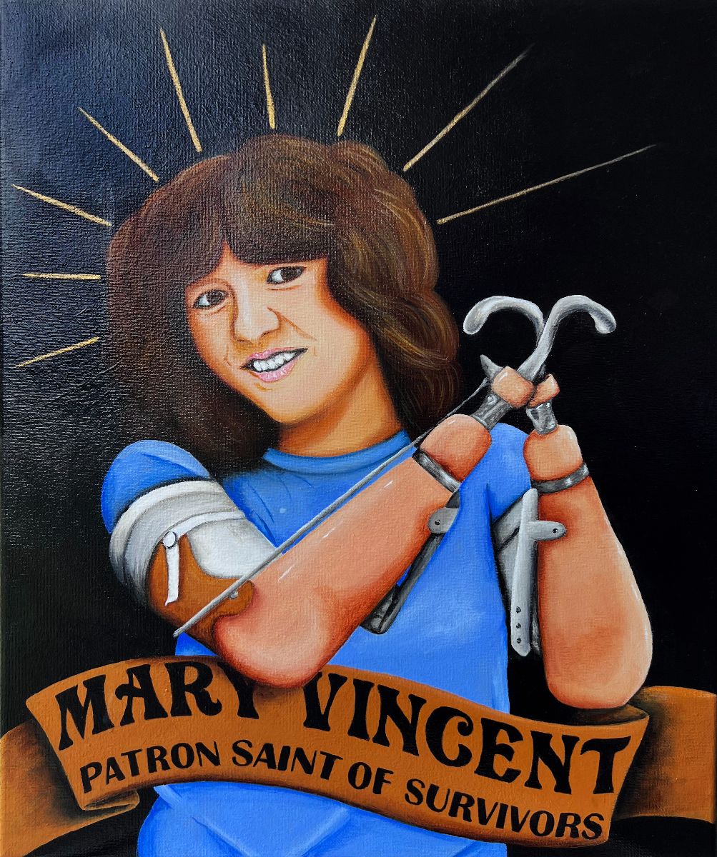 Mary Vincent, Patron Saint of Survivors by Monika DeLeeuwTanchyk