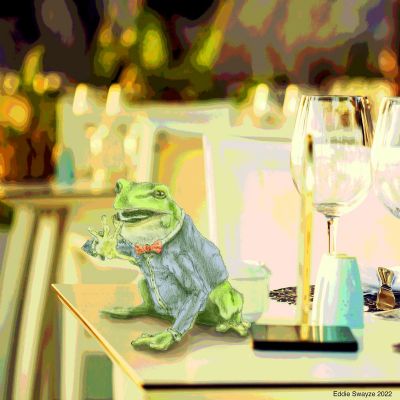 Frog on Table