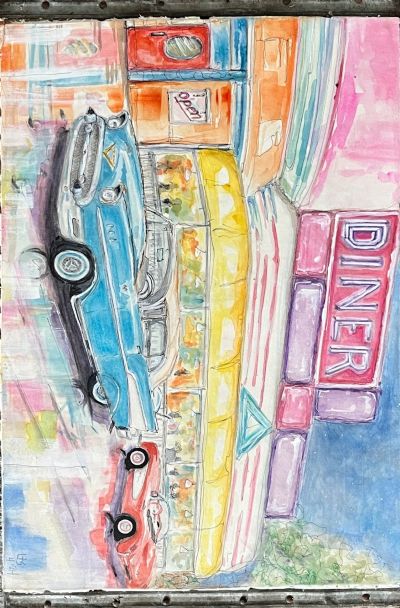 Evening  at the Diner