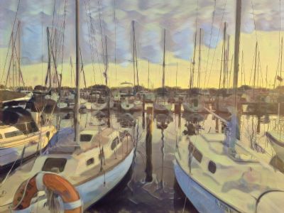 Sailboats at Rest